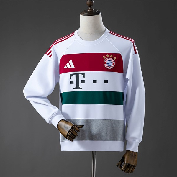 Sweatshirt Bayern Munich 2026 Blanco Sweatshirt Bayern Munich 2026 Blanco
